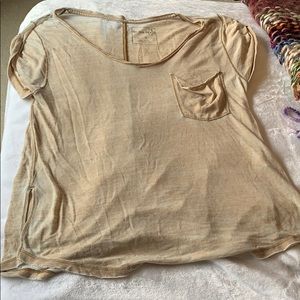 Free People WE THE FREE distressed T